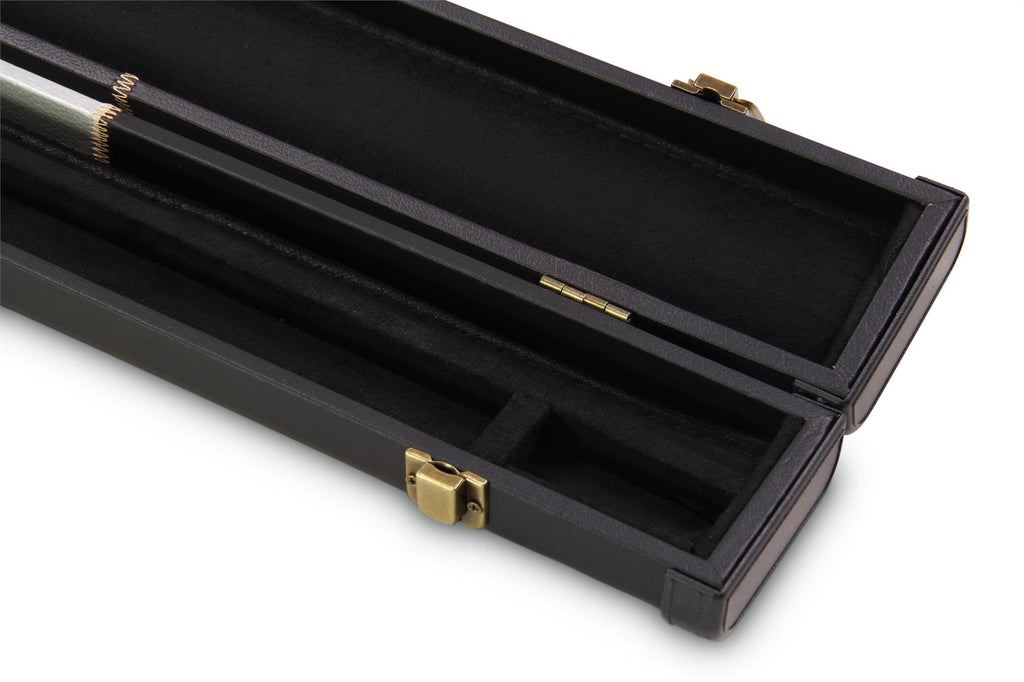 Deluxe chequered 1-piece cue case - 2 cues