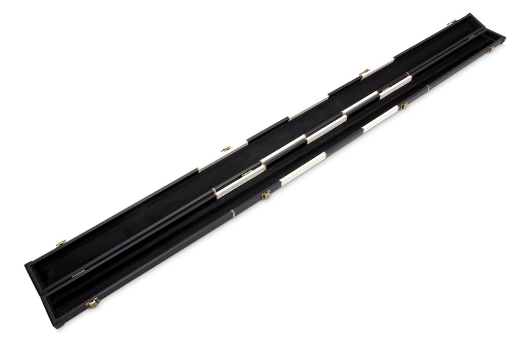 Deluxe chequered 1-piece cue case - 2 cues