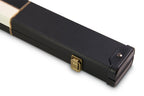 Deluxe chequered 1-piece cue case - 2 cues