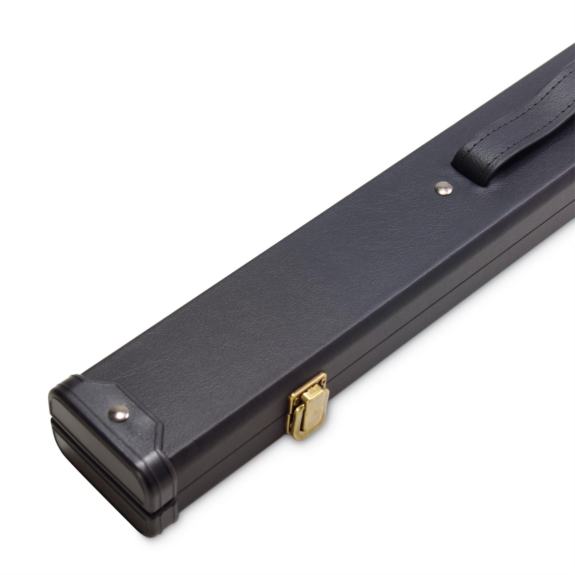Deluxe medium black 48-inch junior cue case
