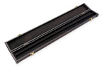 Deluxe medium black 48-inch junior cue case