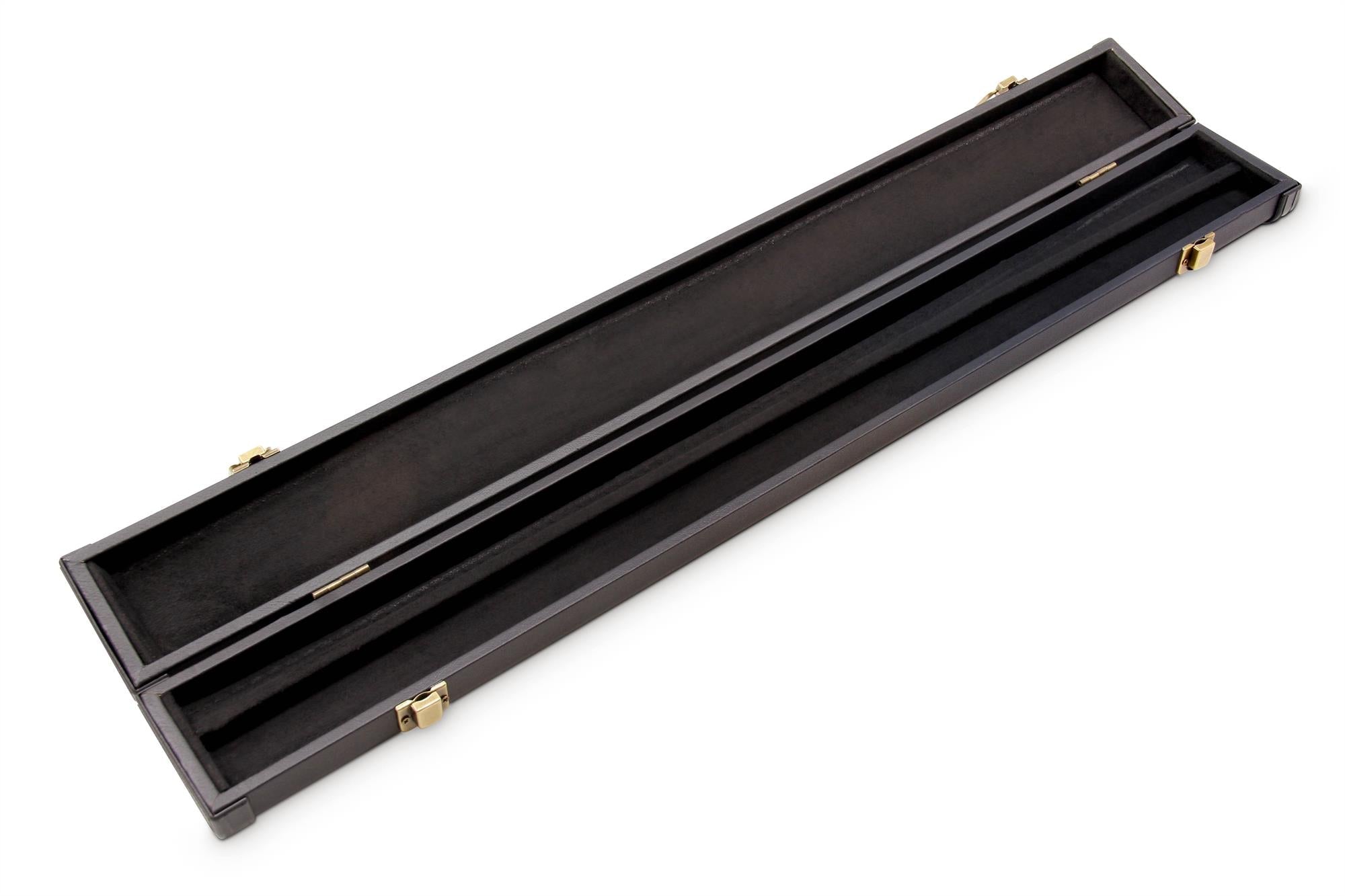 Deluxe medium black 48-inch junior cue case