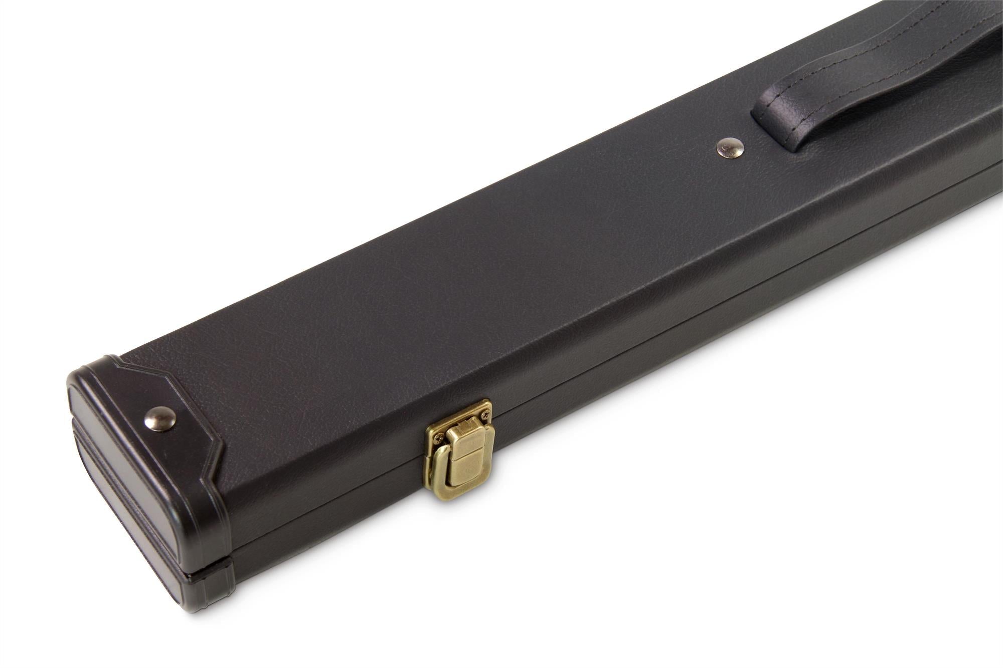 Deluxe medium black 48-inch junior cue case