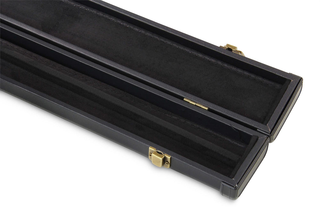 Deluxe medium black 48-inch junior cue case