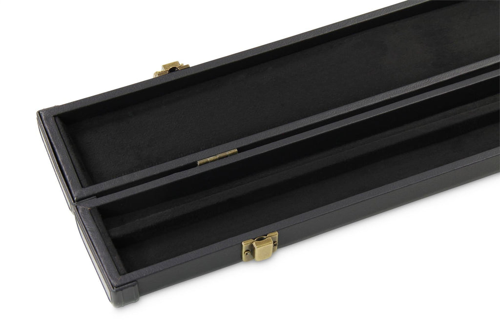Deluxe medium black 48-inch junior cue case