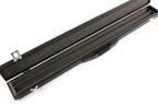 2-piece cue case with chalk compartment