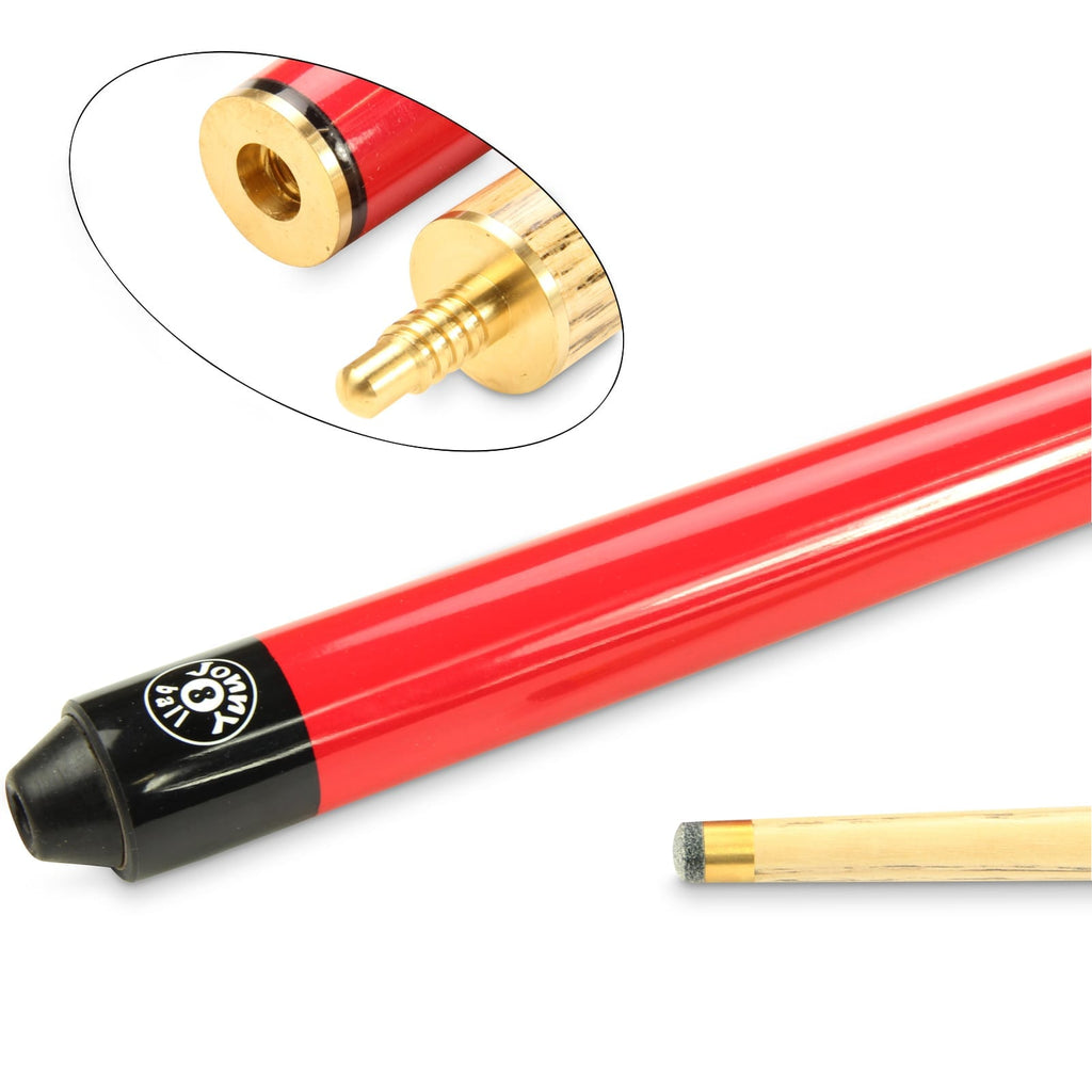 Jonny 8 Ball Red Jet 52-inch cue