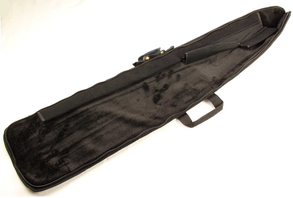 LONG LUXURY THICK PADDED 3pc Cue Case for 3/4 JOINT Snooker Cue & Extension