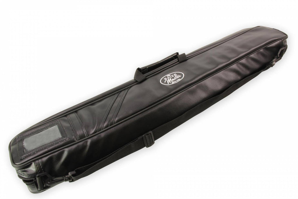 Baize Master dual soft black 2-piece cue case
