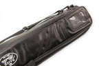 Baize Master dual soft black 2-piece cue case