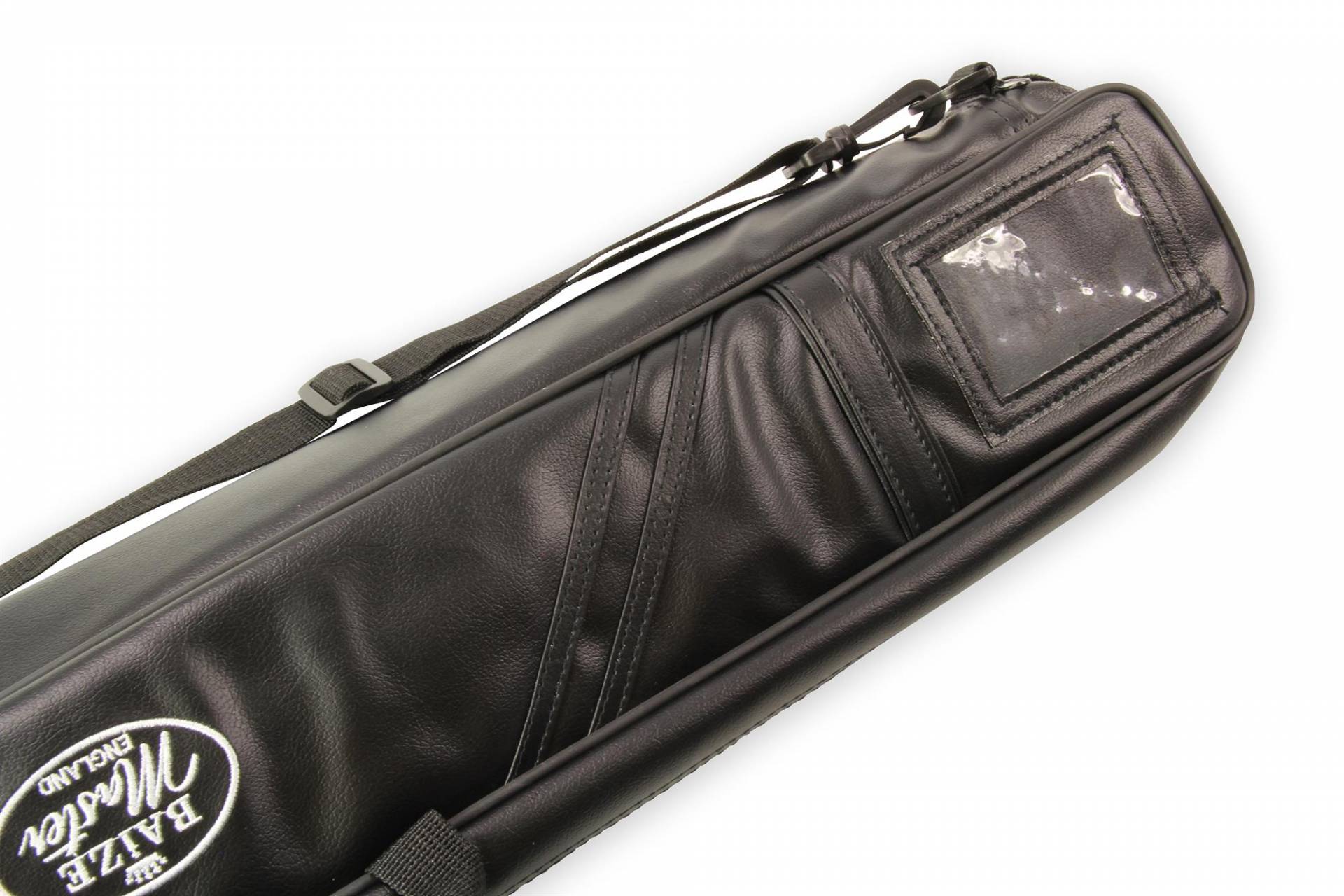 Baize Master dual soft black 2-piece cue case