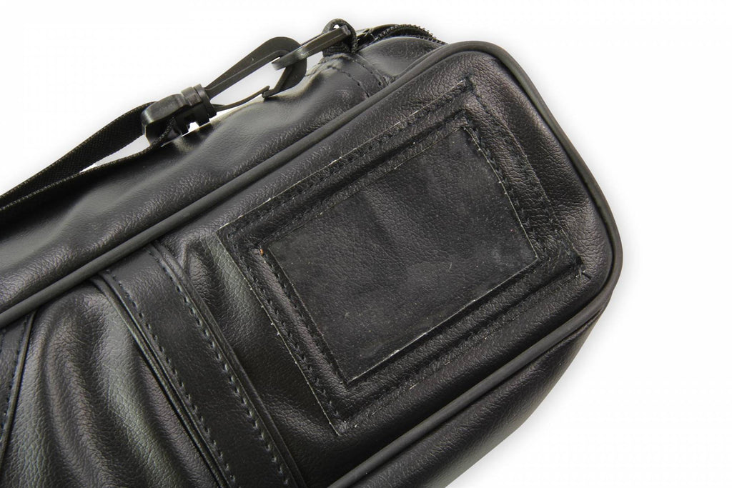 Baize Master dual soft black 2-piece cue case