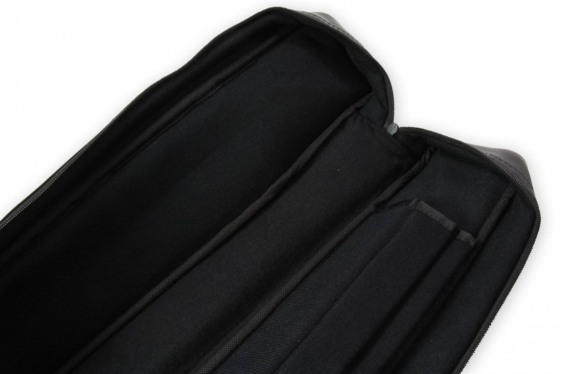 Baize Master dual soft black 2-piece cue case