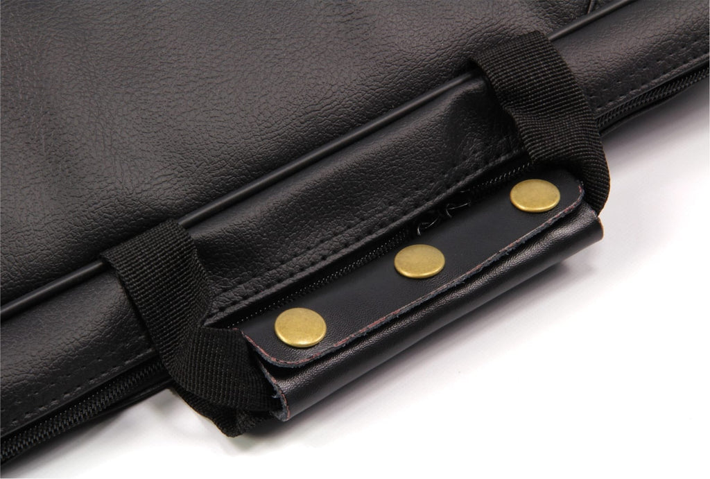 Baize Master dual soft black 2-piece cue case
