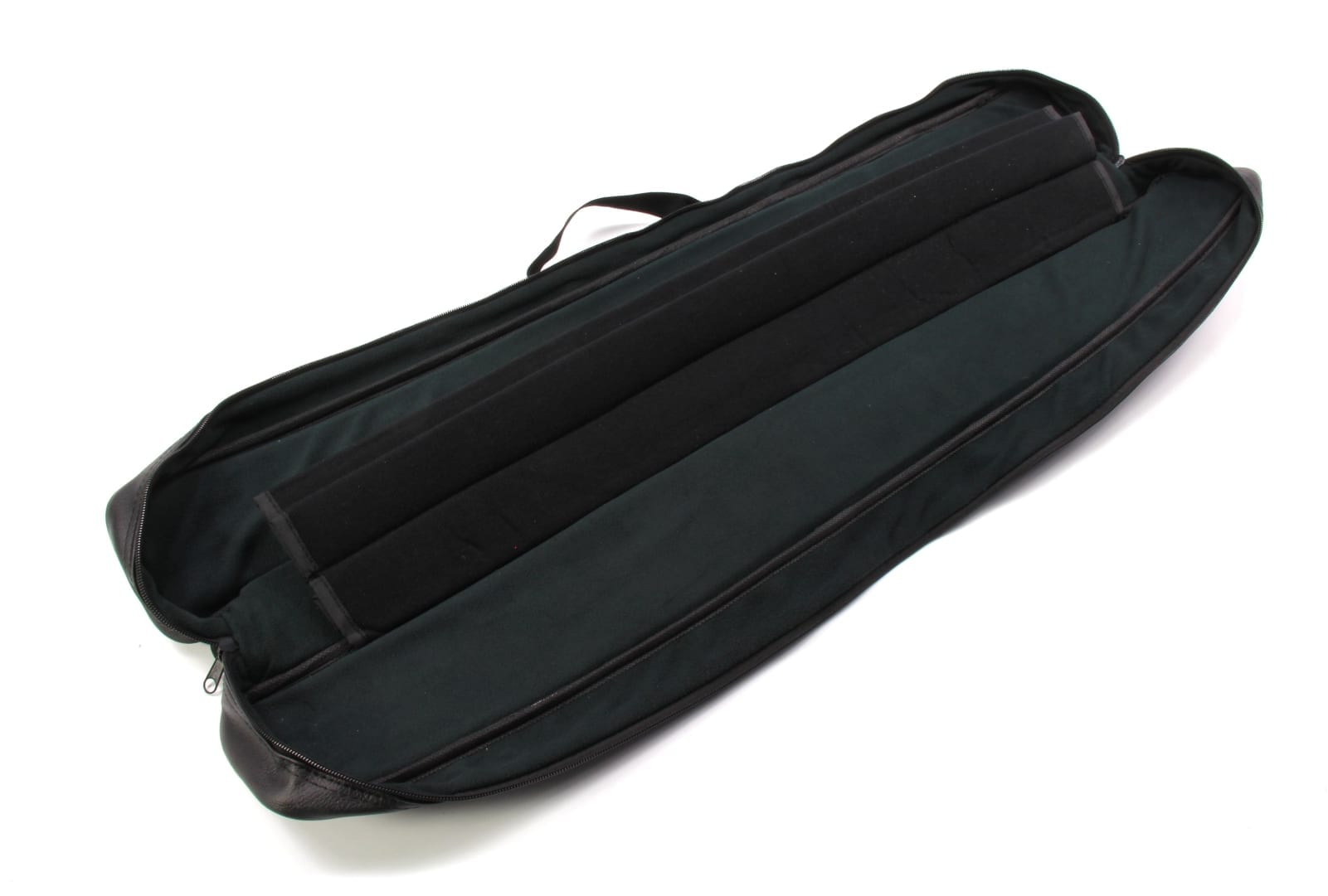 Baize Master dual soft black 2-piece cue case