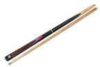 PRO147 Snakewood 57 Inch 3 Piece Length Adjustable Snooker Pool Cue 9.5mm Tip