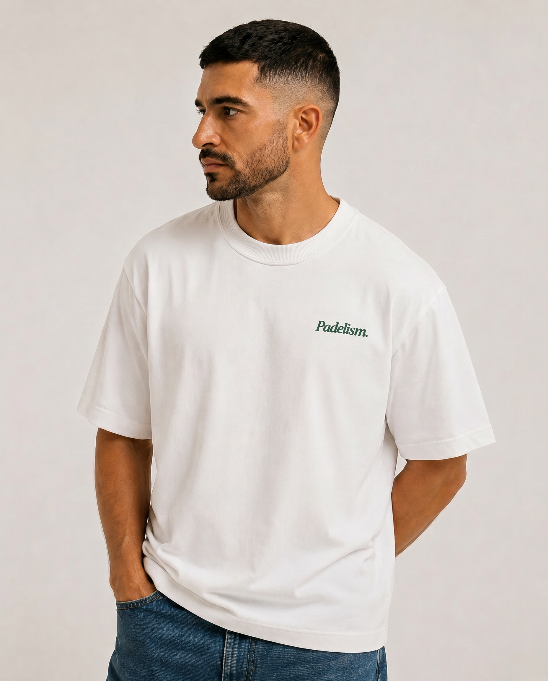 Padel & Pizza - Heavyweight T-Shirt