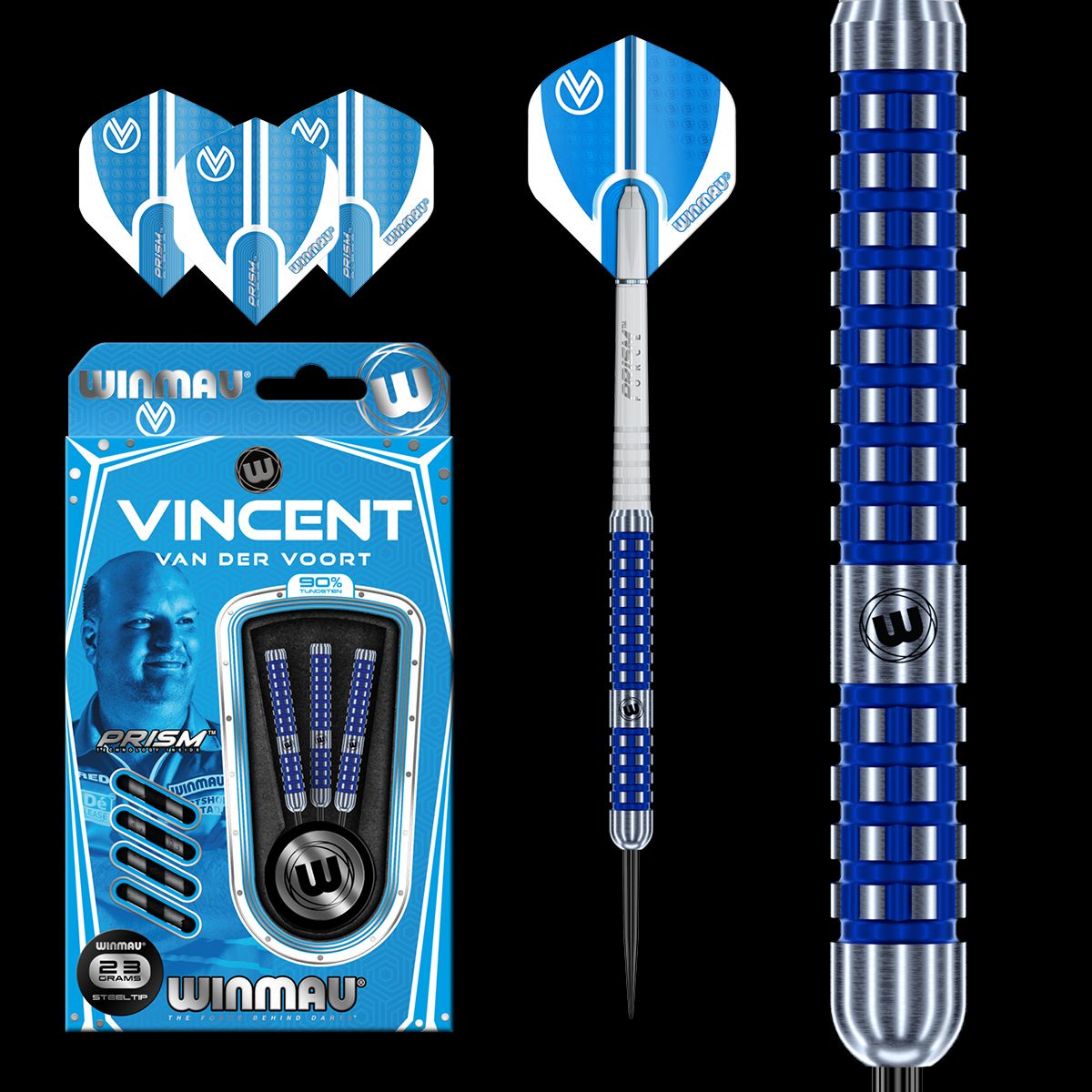 Winmau Vincent Van Der Voort 90% Darts